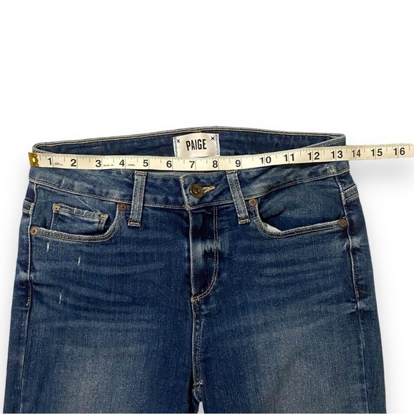 PAIGE Skinny Jeans in Deep Indigo - Picture 6 of 12